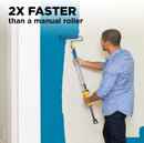 Wagner Spraytech PaintStick EZ Roller Paint Roller, Long Handle Extension Roller for Painting Interior Walls and Ceilings