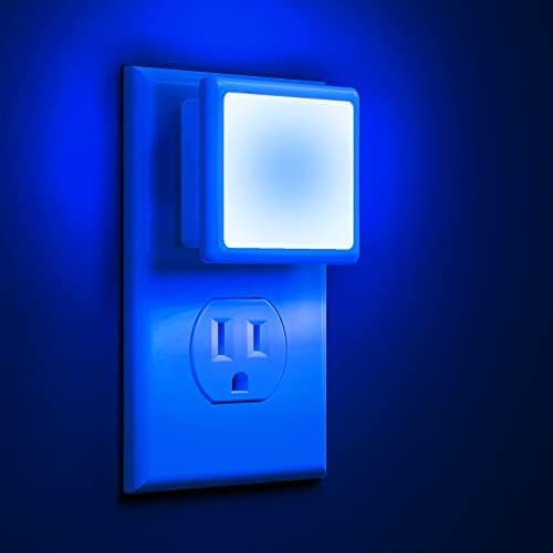 L LOHAS LED Night Lights Plug into Wall 2-Pack, 0.3W Plug in Night Light, Dusk to Dawn, 3000K Soft White, Bright Nightlight Auto-On/Off, for Adults Kids Room Bedroom Bathroom Hallway Kitchen, Non-Dim
