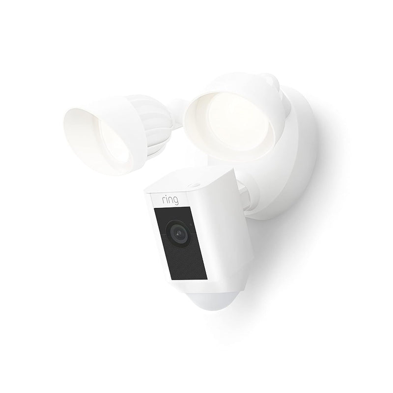 Ring Floodlight Cam Wired Plus — Outdoor home or business security with motion-activated 1080p HD video and floodlights, (2021 release)