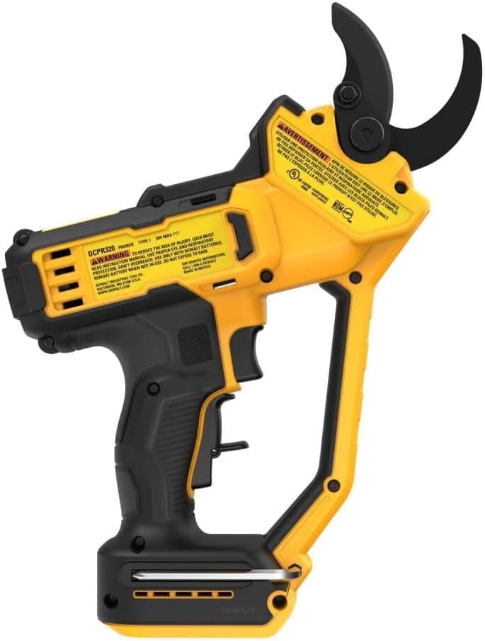 Dewalt DCPR320BDCB240C-BNDL 20V MAX Lithium-Ion 1-1/2 in. Cordless Pruner and 20V MAX 4 Ah Lithium-Ion Battery and Charger Starter Kit Bundle