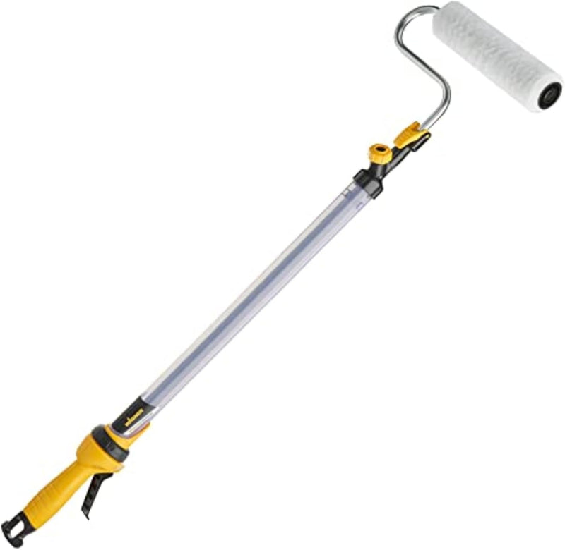 Wagner Spraytech PaintStick EZ Roller Paint Roller, Long Handle Extension Roller for Painting Interior Walls and Ceilings