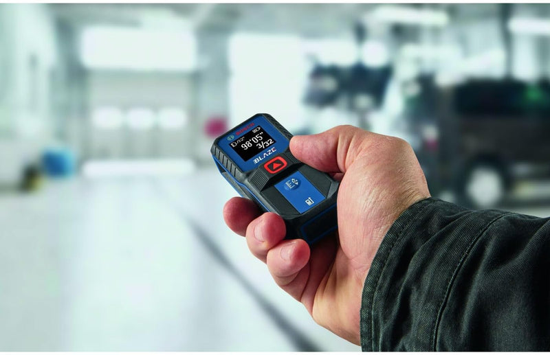 BOSCH GLM100-23 100 Ft Blaze Laser Distance Measure, Includes 2 AA Batteries