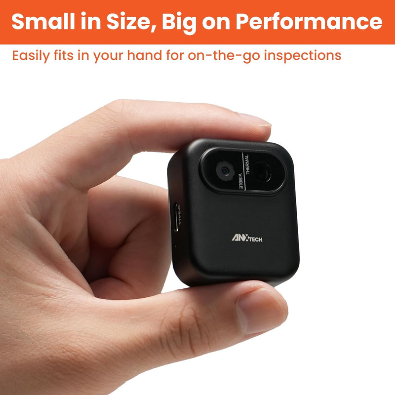 Thermal Imaging Camera for Beginner – Infrared Hidden Camera Detector, Mini Thermal Imager for Home Inspection Pet Search 80×60 IR Resolution