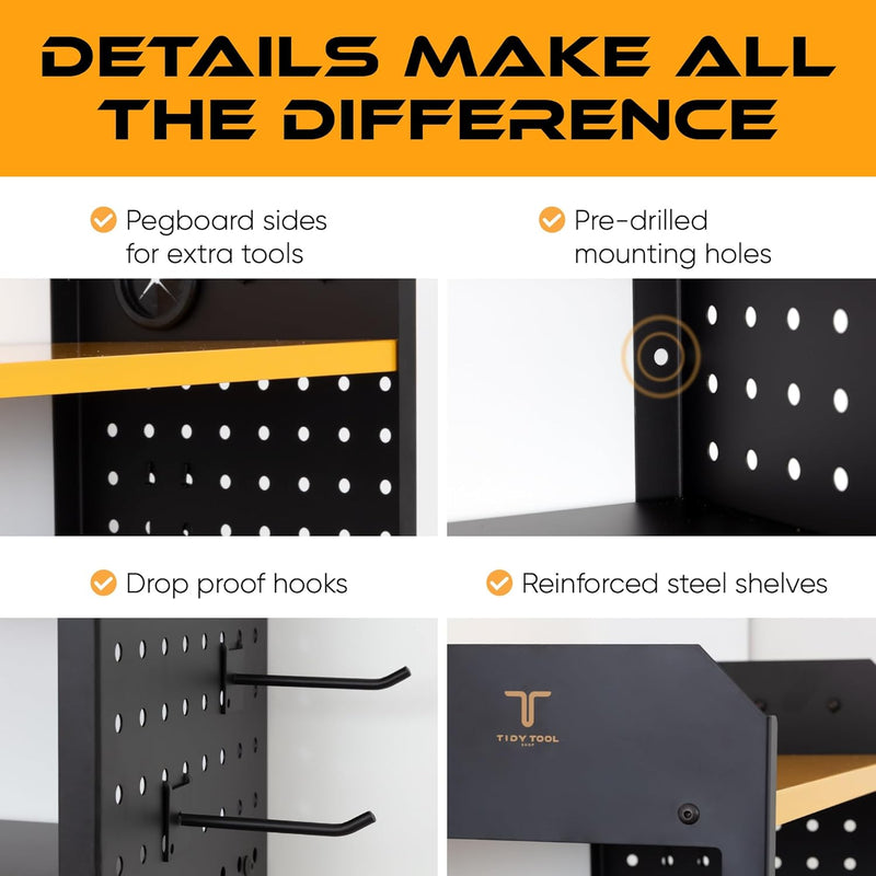 Stair Tread Template Tool - Stair Measuring Tool & Stair Tread Gauge,Stair Gauges for Stair Measurement and Shelf Layout, No Assembly Required, Storage Bag Included