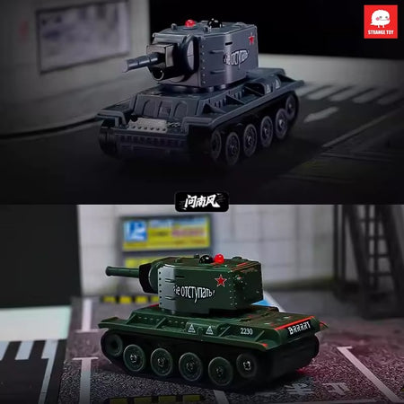 Mini Scale RC Battle Tanks - Safe Infrared Combat System with Rotation, Parent-Child Interactive Military Toys for Boys